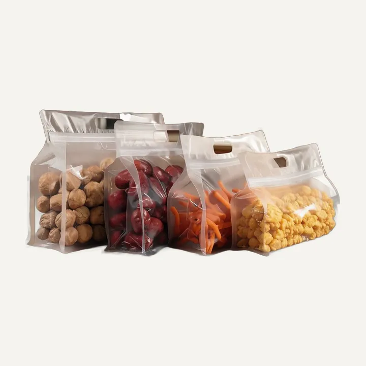 Photo of Clear stand-up pouch