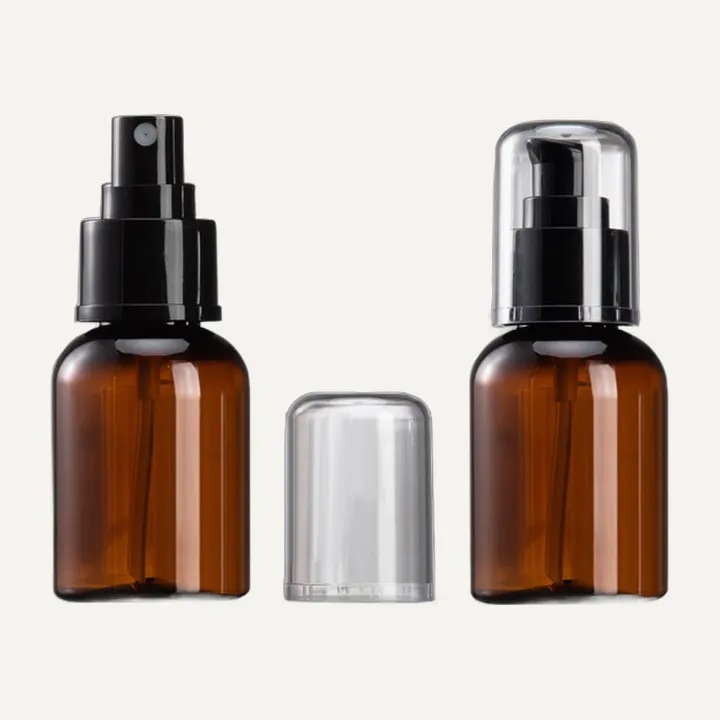 Foto Botol pump 50 ml amber
